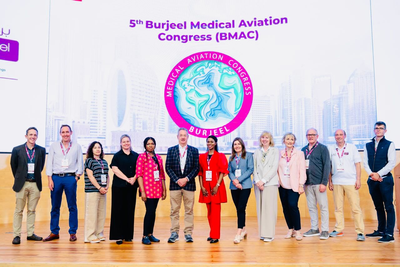 Dr. Nako-Phuthego at Medical Aviation Conference Dubai